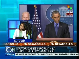 Barack Obama condena asesinato contra afromericanos en Charleston