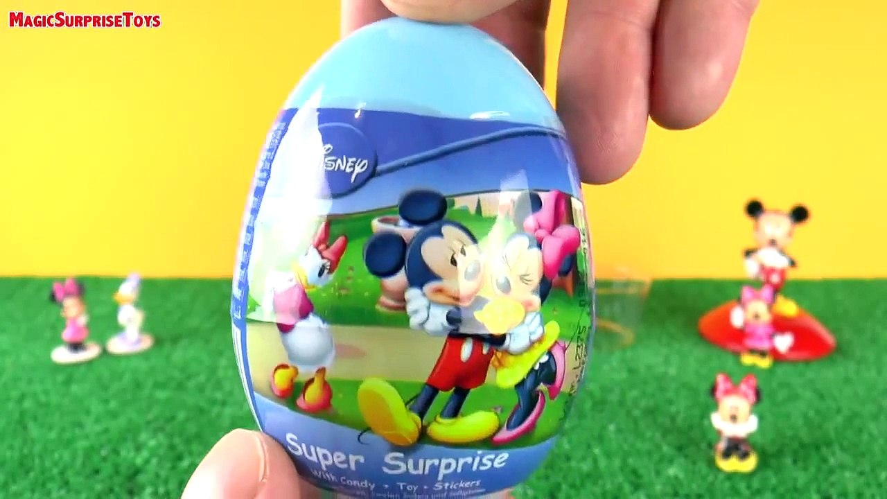Minnie Mouse Electronic Cash Register SURPRISE EGGS Disney Mickey AngryBirds Huevos Sorpre