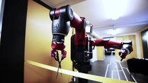 ROBOT cuts the ribbon and opens new facility today