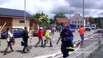 Hochwasser in Bayern - Malteser im Einsatz