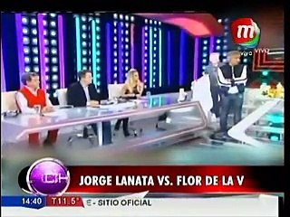 Jorge Lanata vs Flor de la V