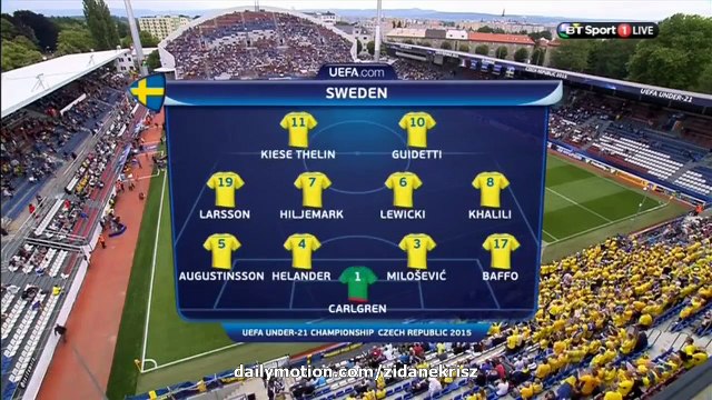 All Goals and Full Highlights | Italy 1-2 Sweden 18.06.2015 U21 European Championship