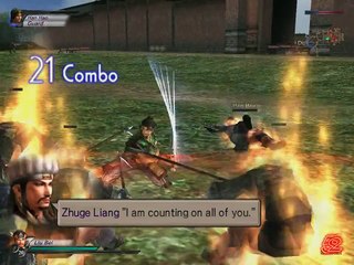 Dynasty Warriors 4 Liu Bei (Shu) Hard [pt2] Musou (G)On(e) in 60 seconds [HD]