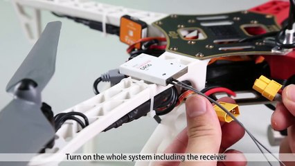 DJI DT7 Radio & DR16 Receiver Connecting demonstration