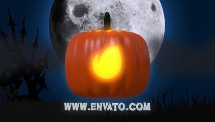 After Effects Project Files - Pumpkin Logo Carved - VideoHive 9219839