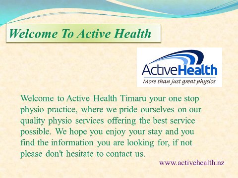 Physiotherapy Clinic Based in Timaru, NZ