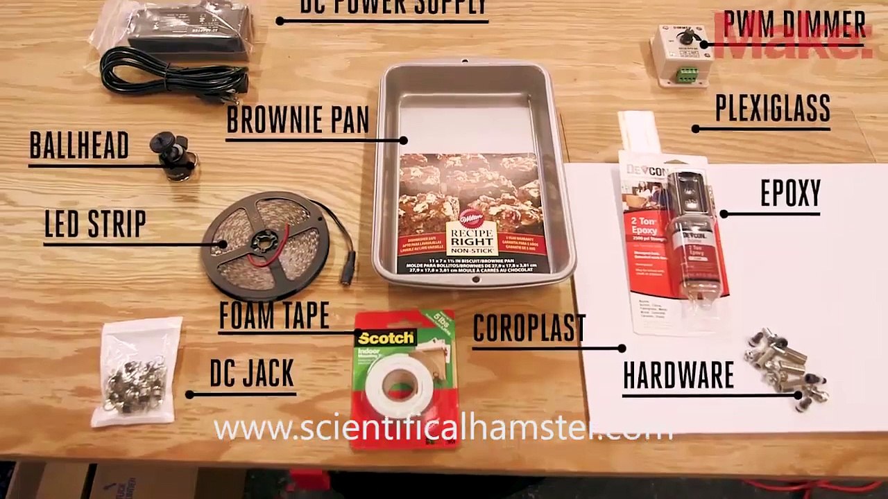 Brownie Pan LED Panel