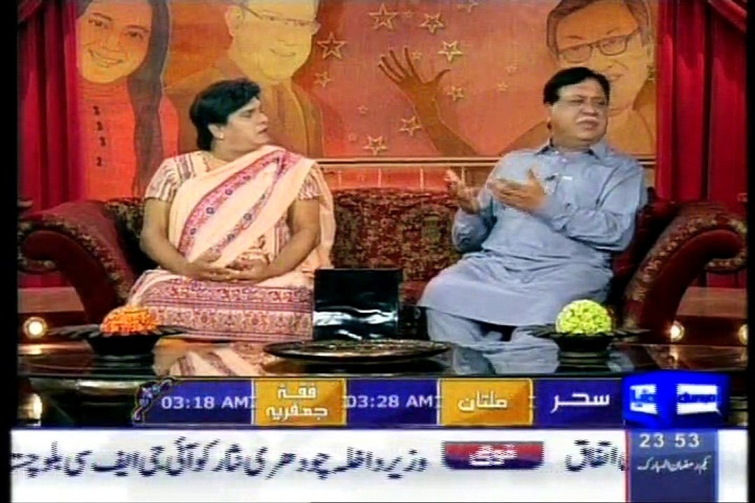 Hasb e Haal Part 2 Azizi as Pervez Rasheed 18 June 2015