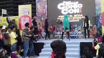 Awesome dance by Japanese cosplayers Akiha & Miya at 4th Annual Indian Comic Con! - Delhi