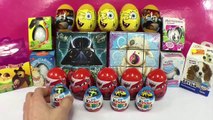 ★ 8 CARS 2 Kinder Surprise Eggs Disney Pixar Lightning McQueen Mater cartoys Zaini Easter