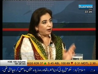 Seema Anwaar PTI Talk Show on Business Plus "Mukalma"