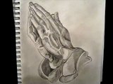 Praying Hands from Drawing Lesson