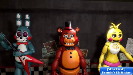 Five nights at freddy's 3 Animation Funny moments [ SFM ] FNAF 3 Bonnie's Birthday