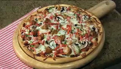 Grilled  Chicken Pizza