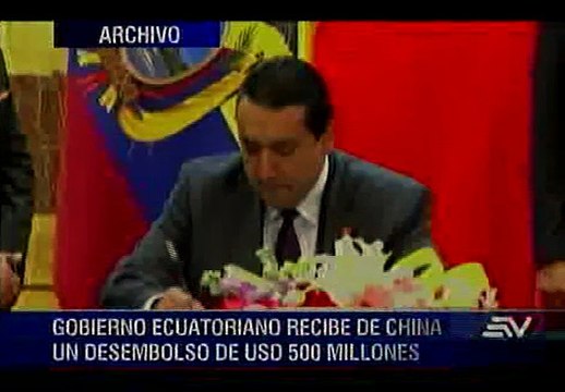 Gobierno recibió $500 millones de China para proyectos