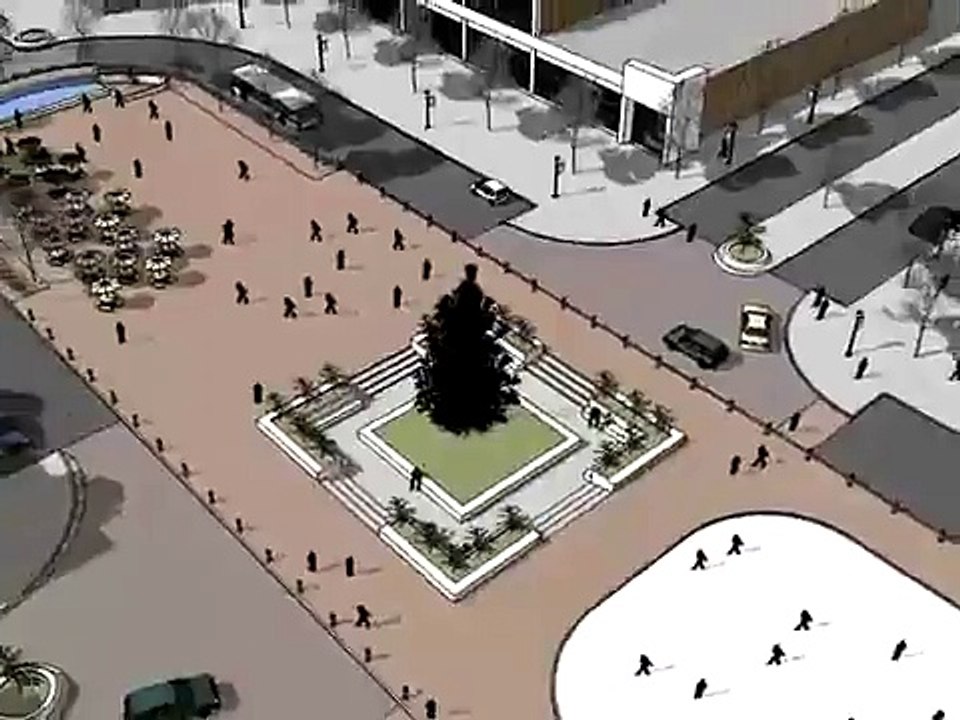 Lima Square, Lima, Ohio - Lima Charrette Design