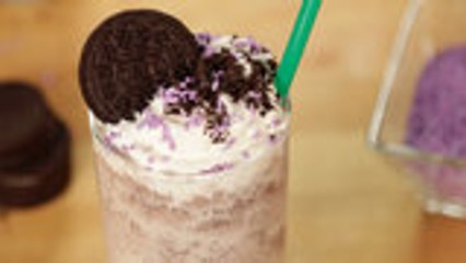 Starbucks Secret Menu Drink: Cookies and Cream Frappuccino