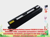 High Capacity Laptop Battery Lenovo S10(HH B) 9 Cells 11.1V 6600mAh/73Wh compatible partnumbers:
