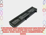 11.10V4400mAhLi-ionHi-quality Replacement Laptop Battery for GATEWAY M320 M325 GATEWAY 4000