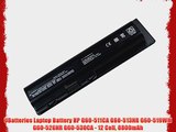 UBatteries Laptop Battery HP G60-511CA G60-513NR G60-519WM G60-526NR G60-530CA - 12 Cell 8800mAh