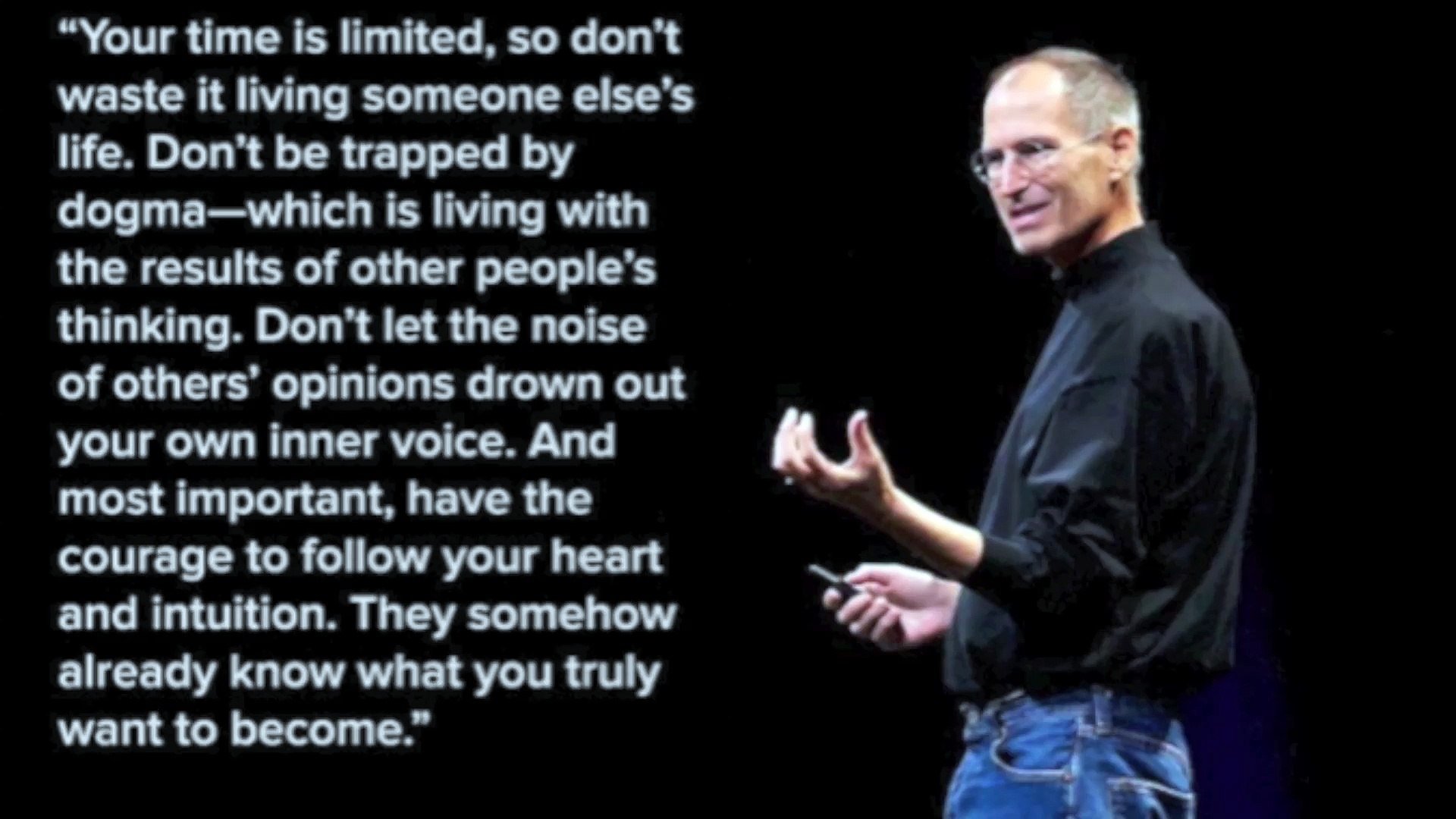 ⁣Antonio Velardo and Steve Jobs advice