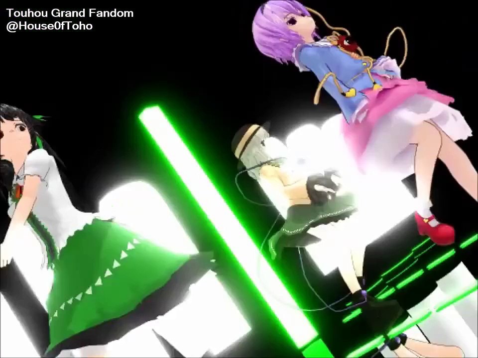 [東方 MMD][Dance Video] Echo - Gumi