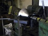 SHEAR FORMING/FLOW FORMING BY HAND, NOT REGULAR SPINNING.wmv
