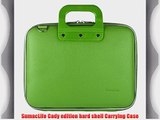 Cady Messenger Cube Ultra Durable Tactical Leatherette Shoulder Bag Case LIME GREEN fits Apple