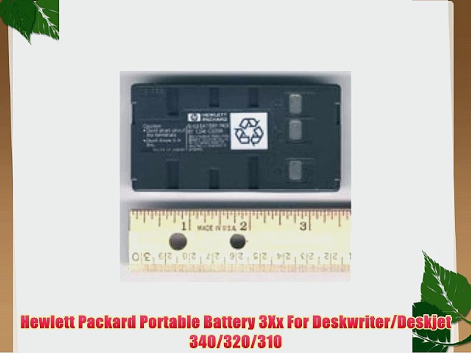 Hewlett Packard Portable Battery 3Xx For Deskwriter/Deskjet 340/320/310