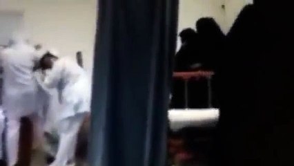 Filipina nurse vs anonymous nurse fighting in Saudi Arabia