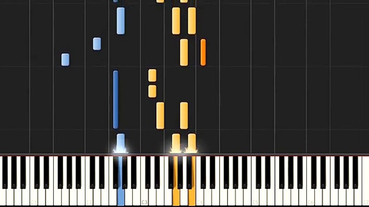 Aladdin - A Whole New World (Piano Tutorial - Synthesia) / Easy Slow