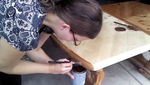 How to Refinish a Table The Easy Way Tables Are Easy to Finish Make New