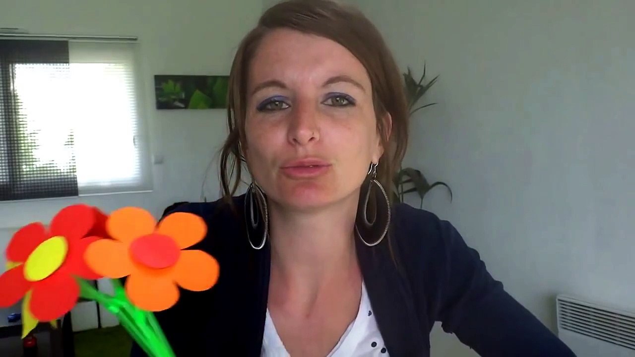 tuto activité manuelle bouquet fleur paille et papier