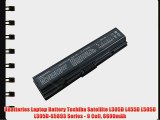 UBatteries Laptop Battery Toshiba Satellite L305D L455D L505D L305D-S5893 Series - 9 Cell 6600mAh