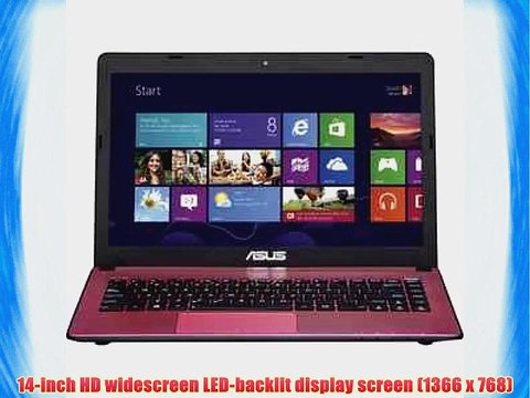 ASUS Laptop Computer / 14-inch Display Screen / Intel Pentium B980 Dual-core Processor / 4GB