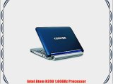 Toshiba Mini NB205-N312/BL 10.1-Inch Royal Blue Netbook - 9 Hour Battery Life