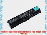 UBatteries Laptop Battery Toshiba Satellite L505-LS5021 - 6 Cell 4400mAh