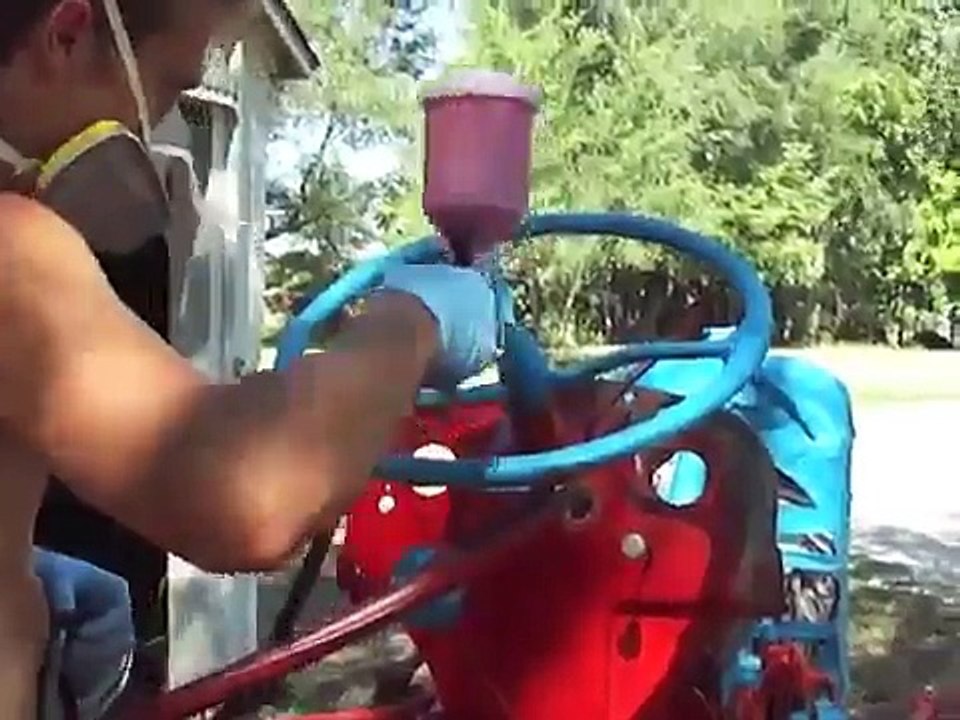 Painting Ford 8N Tractor