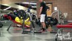 Gym Pranks: Old Man Lifting Weights In The Gym