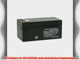 UPS Battery for APC BE350R Lead-Acid Battery Replacement