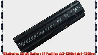 UBatteries Laptop Battery HP Pavilion dv3-4300ek dv3-4300eo dv3-4300et dv3-4300sa dv3-4300si
