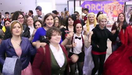 Geronimo Reloaded Flash Mob @Romics Aprile 2015