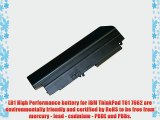 LB1 High Performance Extended life Battery for IBM ThinkPad T61 7662 IBM ThinkPad T61 7662