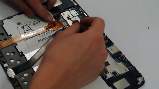 Ремонт Samsung tab 3 P5200 Замена сенсора Touch screen replacement