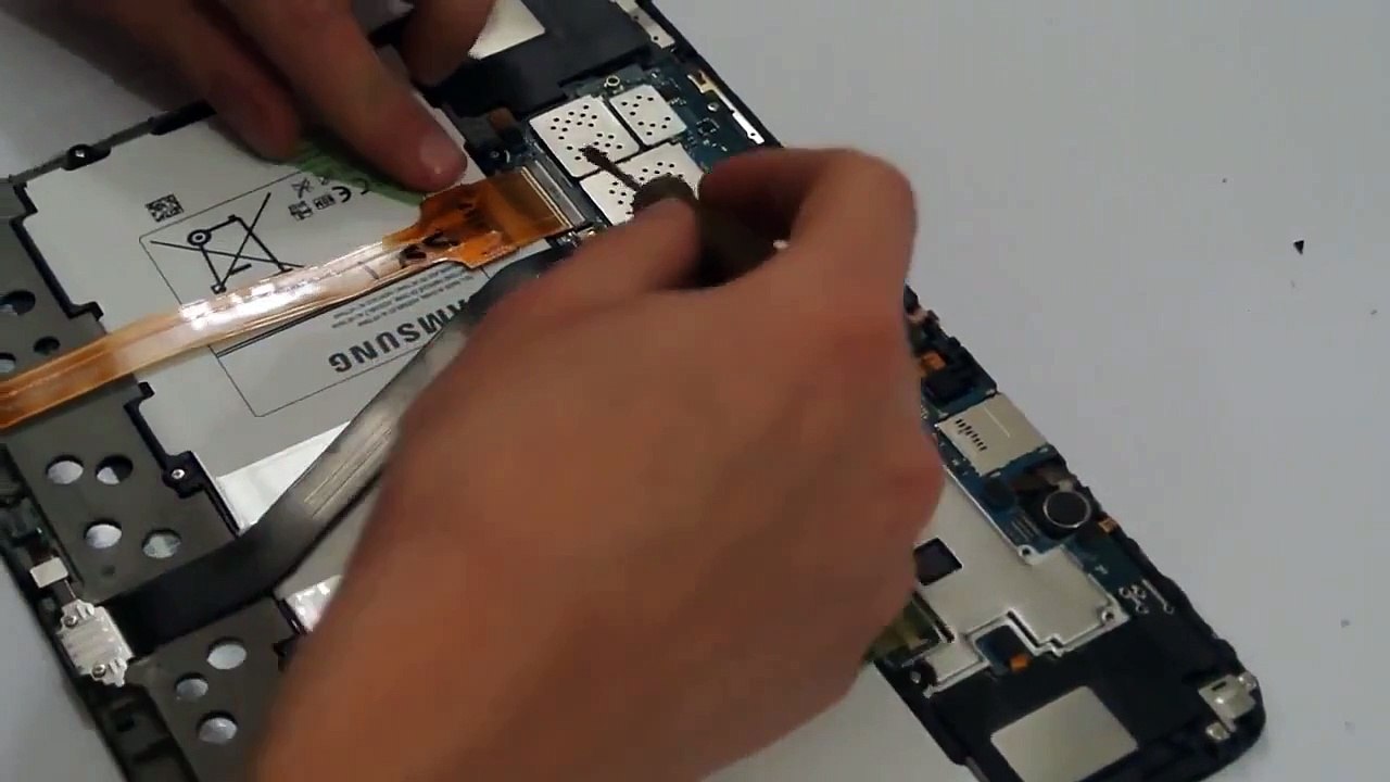 Ремонт Samsung tab 3 P5200 Замена сенсора   Touch screen replacement