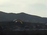 Paramotor Crashes Onto Pavement Powered Paragliding!!!!