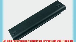 LB1 High Performance Battery for HP PAVILION DV6T-1300 Laptop Notebook Computer PC [9-Cell