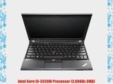 Lenovo Thinkpad X230 laptop 2325 ~~ Intel Core i5-3320M Processor (2.60GHz 3MB) ~ 128GB SSD