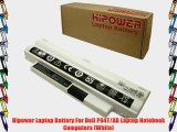 Hipower Laptop Battery For Dell P04T/AB Laptop Notebook Computers (White)