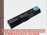 UBatteries Laptop Battery Toshiba Satellite A210-04F A210-04L A210-062 A210-AY3 A210-BA1 A210-EZ2201